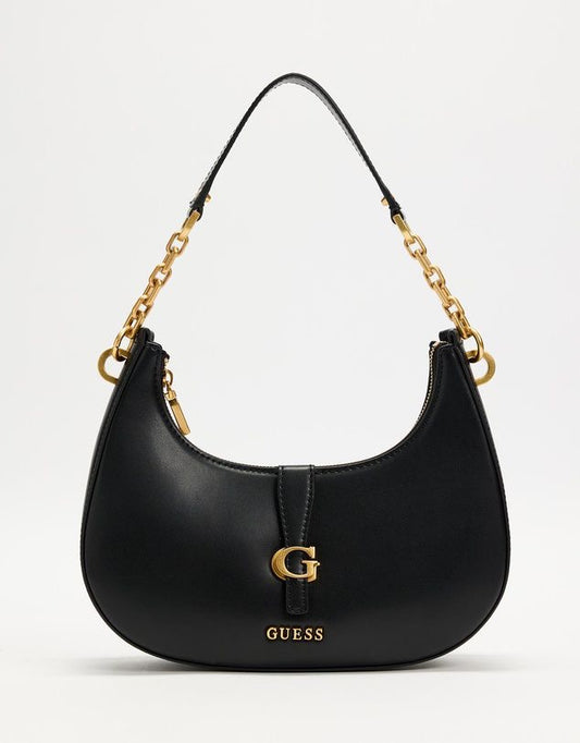 GUESS Womens Kuba Top Zip Shoulder Shoulder Bag