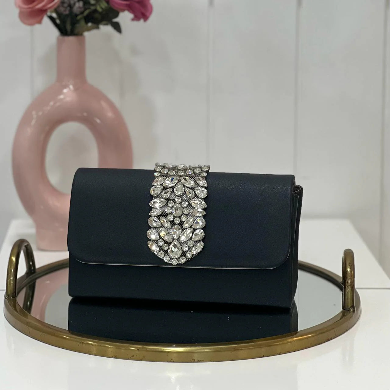 Bridal Accessories Stylish Clutch Purses for Women - Compact and Lightweight Design, One Pockets for Convenient Storage - Ideal for Everyday Use, Travel, and Casual Outings